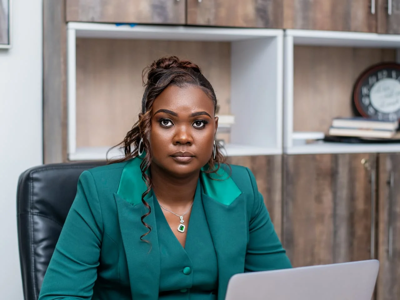 Attorney at work in the Gicheha & Co. office